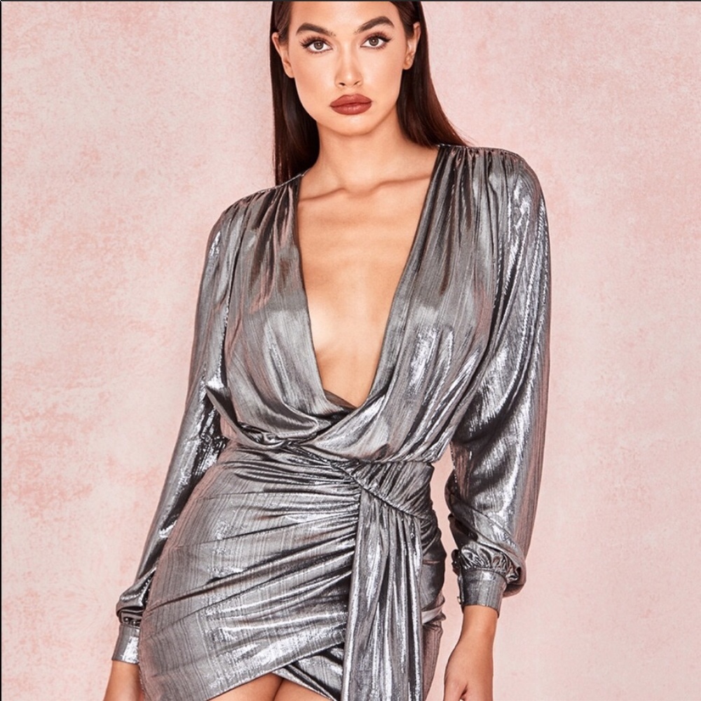 House of CB Metallic Dress